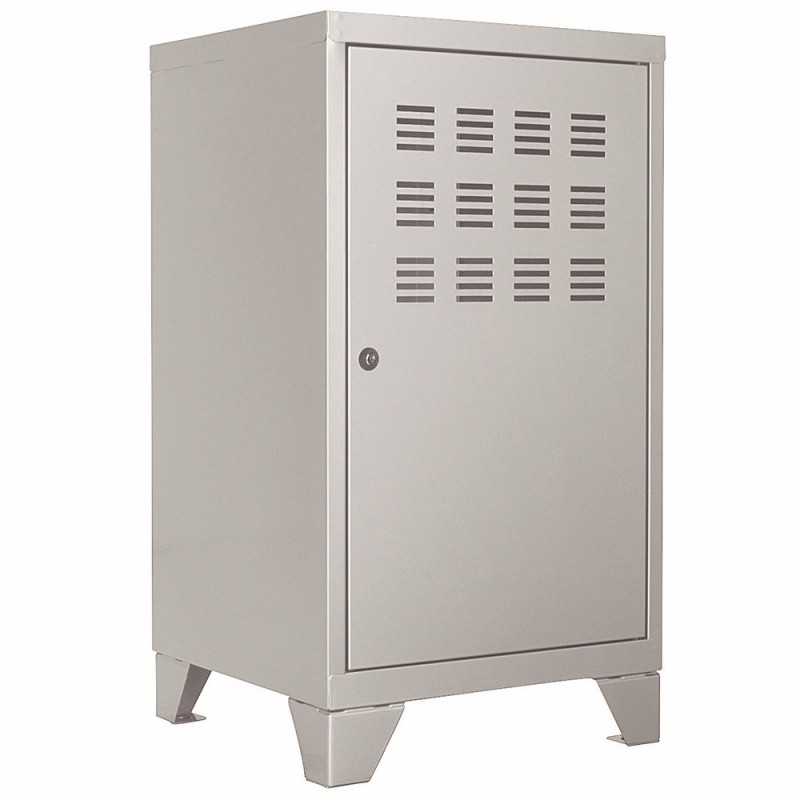 Casier métal Burocolor L.40 x P.40 x H.74 cm - Aluminium