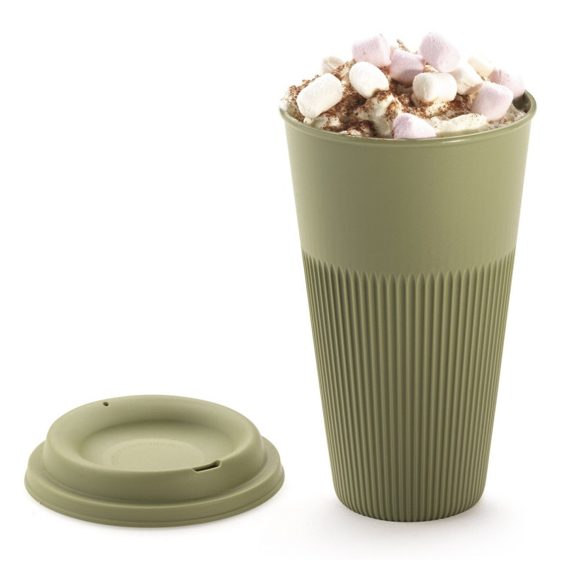 Duni Gobelet en polypro Vert 48 cl - Lot de 10