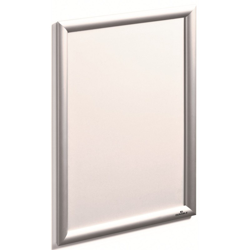 Durable Cadre d'affichage A3 clipsable - Coloris aluminium