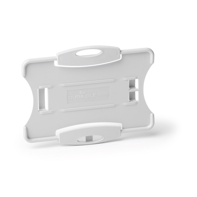 Durable Porte-badge de sécurité ECO ouvert pour 1 carte 54 x 87 mm - Gris