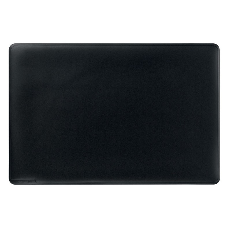 Durable Sous-main avec rainures et dessous en mousse antidérapant 53 x 40 cm - Noir