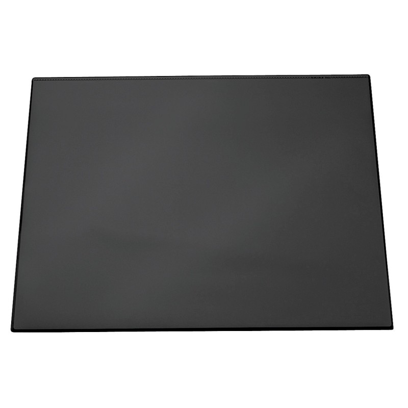 Durable Sous-main de bureau à rabat transparent 52 X 65 cm - Antidérapant - Noir