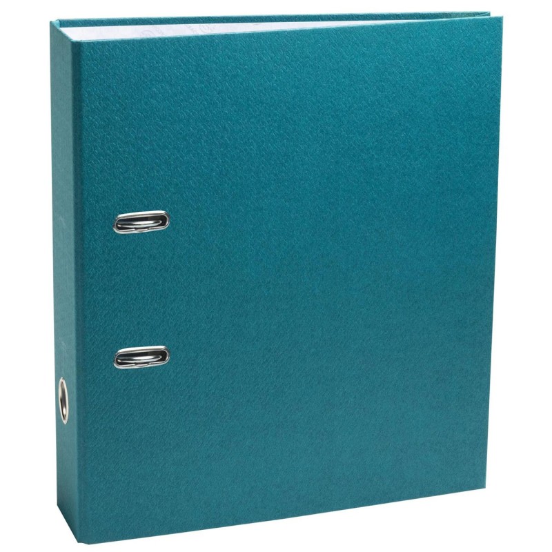 Exacompta Classeur à levier A4 Prem'Touch OfficeByMe en carton - Dos 8 cm - Bleu