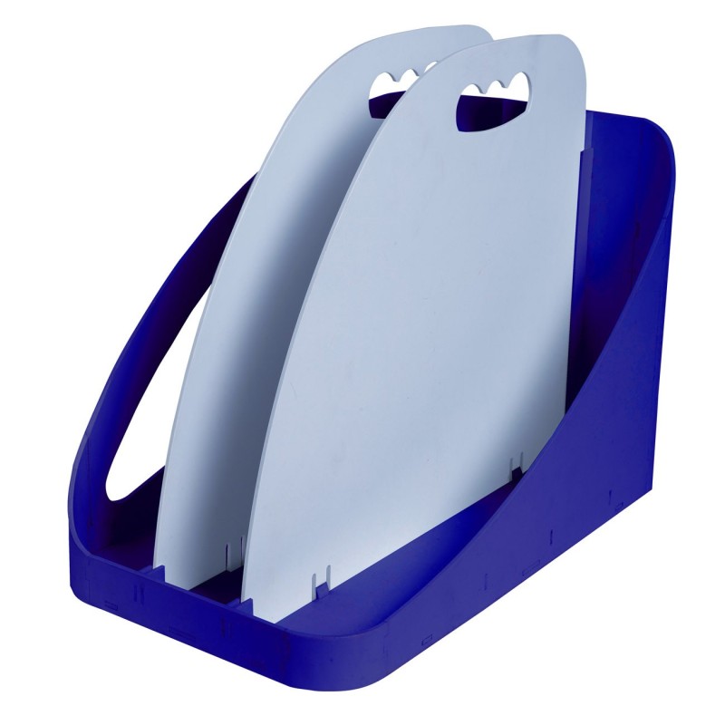 Exacompta Flex Box Bee Blue - 3 compartiments - Bleu marine/clair