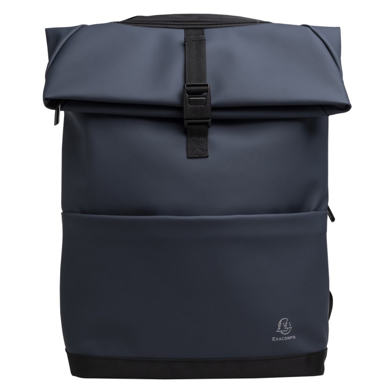 Exacompta Sac à dos imperméable Exactive Young ardoise pour ordinateur portable 15,6''
