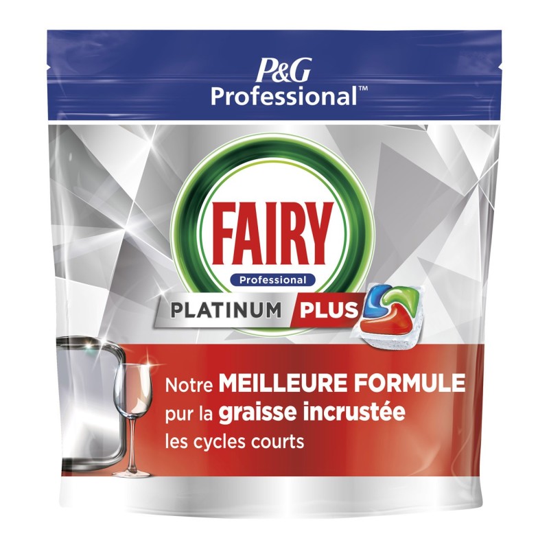 Fairy Professionnel Platinium Plus Sachet 59 capsules pour lave-vaisselles - Lot de 2