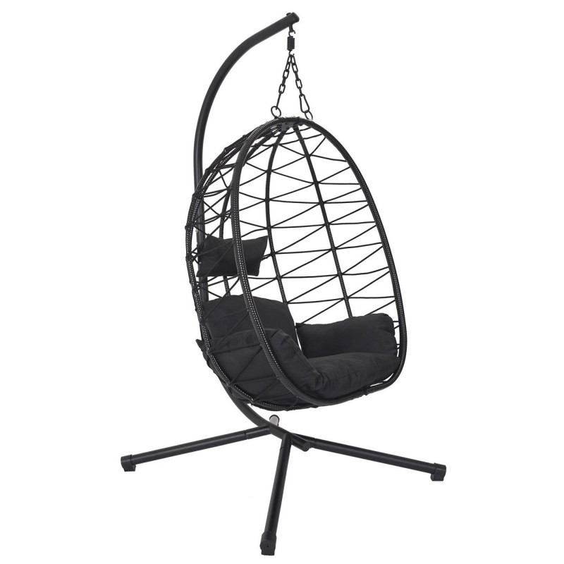 Fauteuil d'exterieur suspendu Nora - Noir