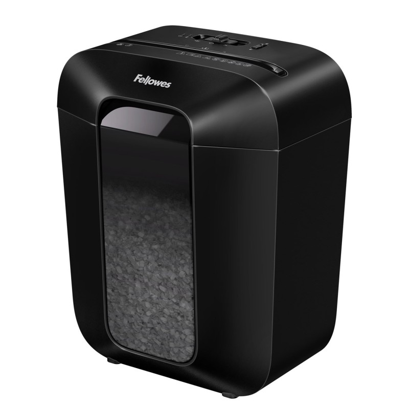 Fellowes Destructeur de documents LX41 coupe croisée DIN P4 - 8 feuilles - Corbeille 17 L