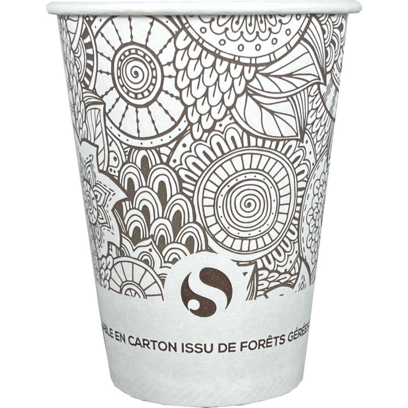 Gobelet en carton Quali-T-Cup 18 cl - Lot de 50