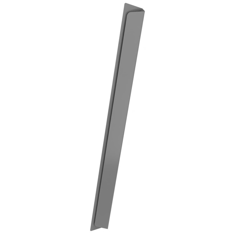 Goulotte passe-câbles magnétique L. 63 cm pour table Cohésion avec électrification et bureaux Burocolor A - Aluminium