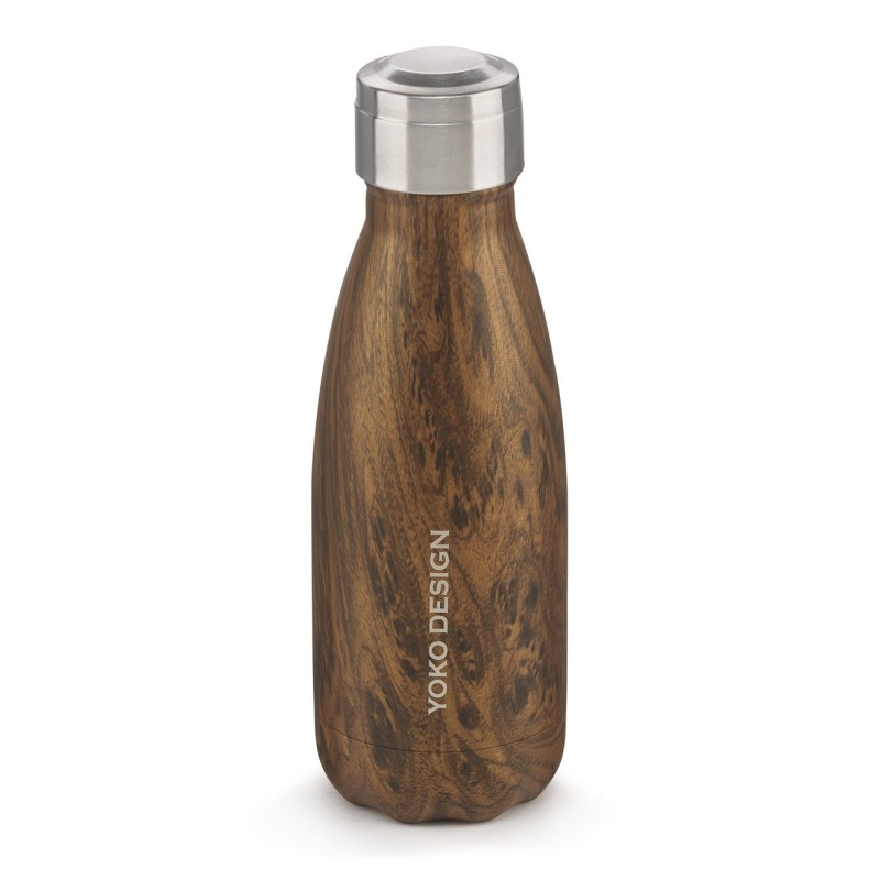 Gourde isotherme - 26 cl - Bois