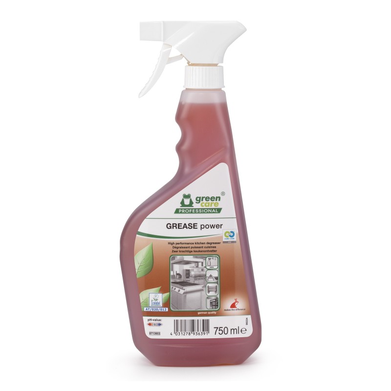 Green Care Dégraissant Grease Power - Spray de 750 ml