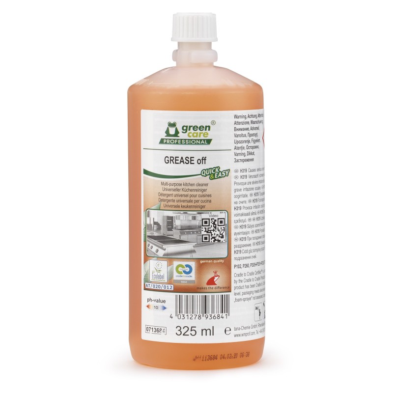 Green care Recharge dégraissant cuisine Quick & Easy - 325 ml