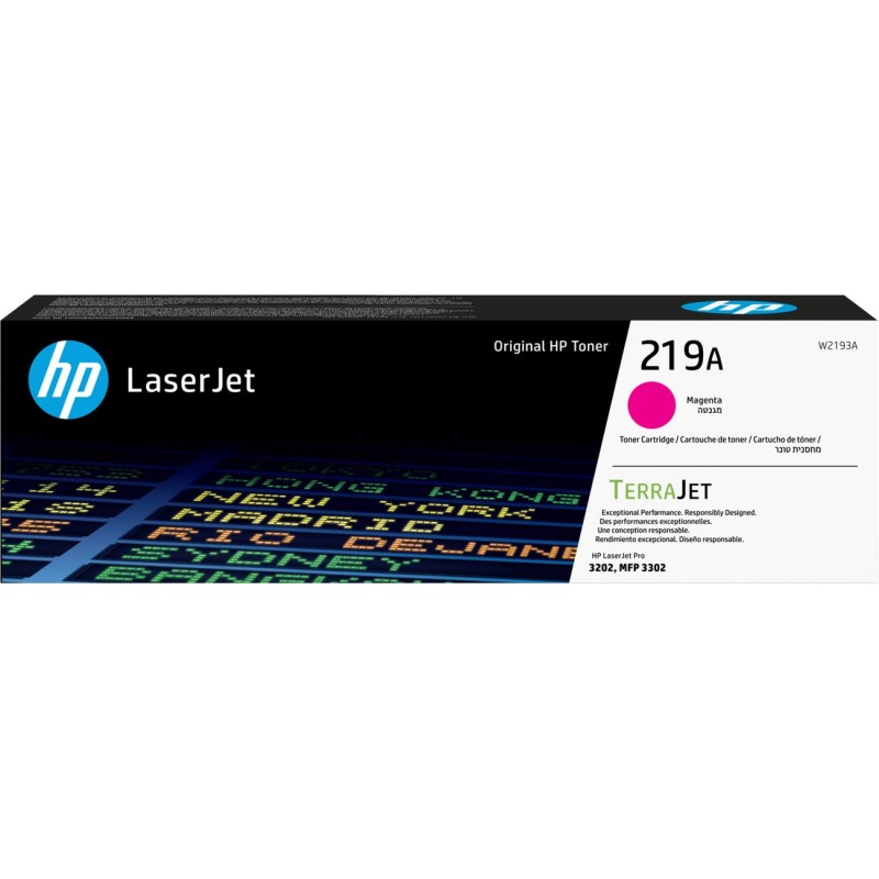 HP 219A Toner authentique W2193A - Magenta