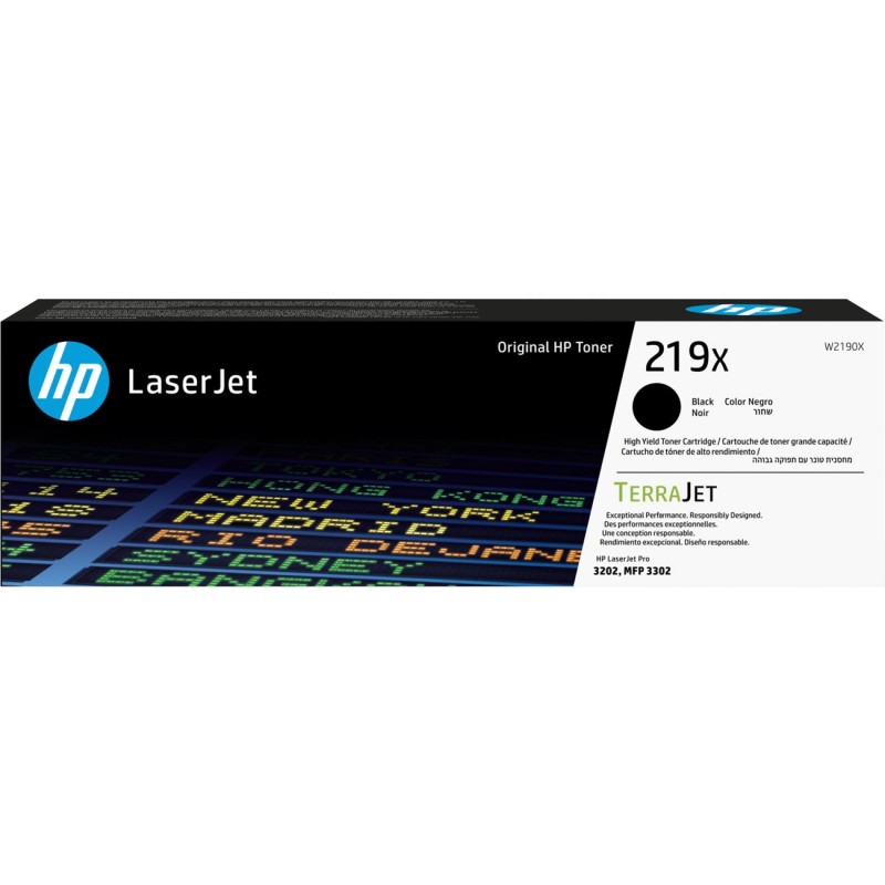 HP 219X Toner authentique grande capacité W2190X - Noir