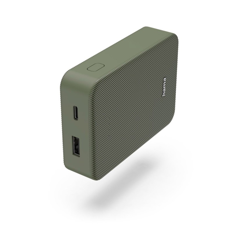 Hama Batterie externe Power Pack Colour 10 - Chargeur 10 000 mAh - 2 ports USB - Vert