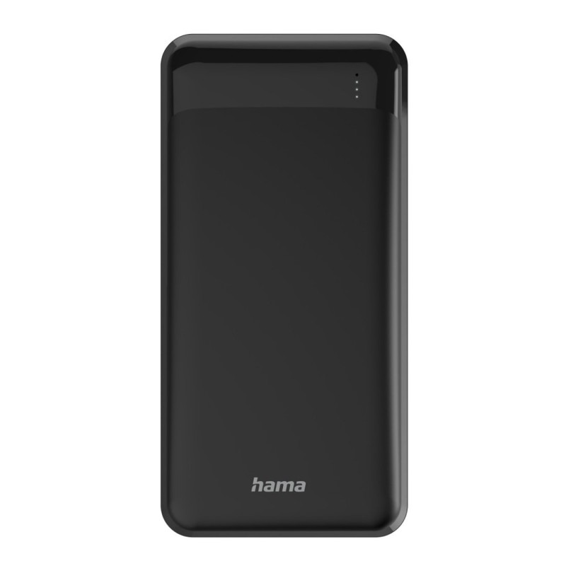 Hama Batterie externe Power Pack Eco Power 20 - Chargeur 20 000 mAh - 2 ports USB-A - Noir