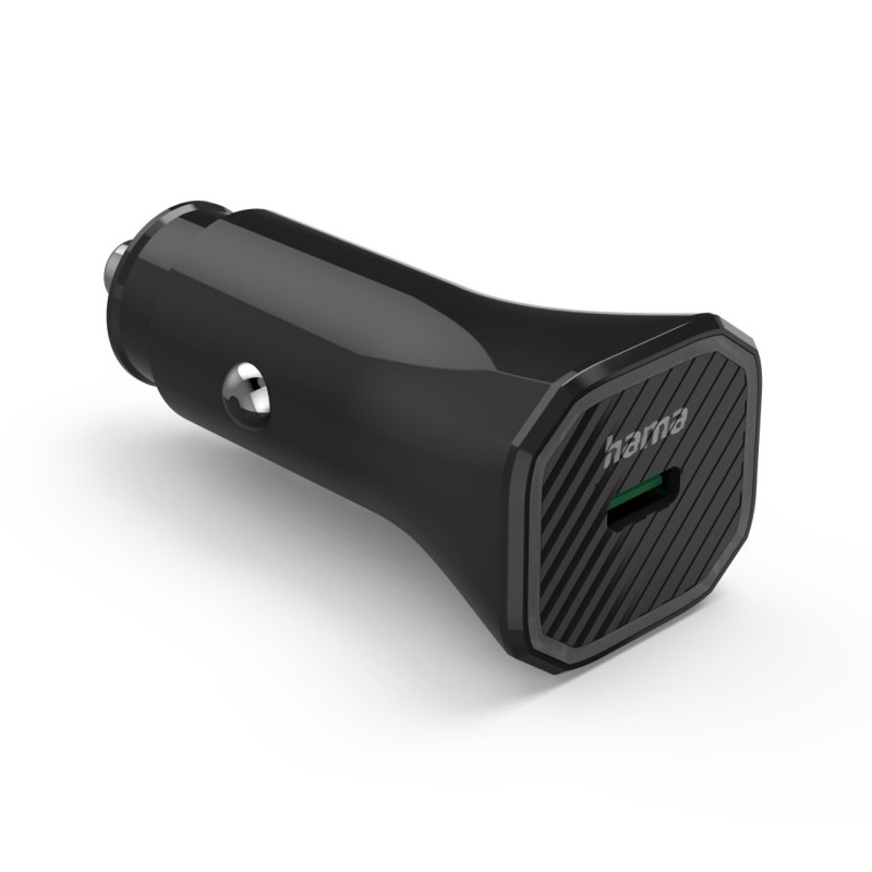 Hama Chargeur rapide allume cigare de voiture  1x USB-C de 25W - Noir