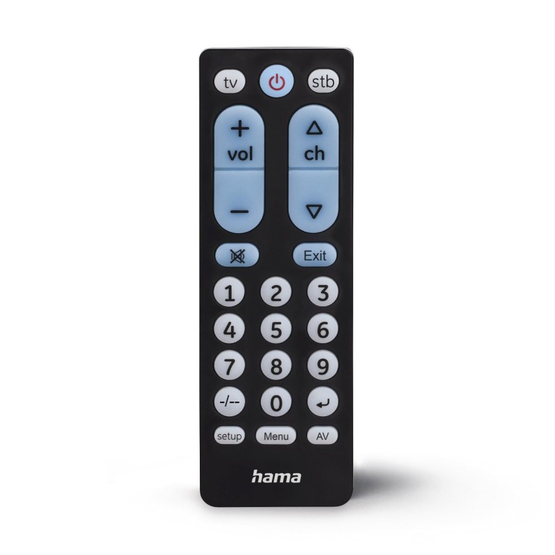 Hama Télécommande universelle 2-en-1 - Noir