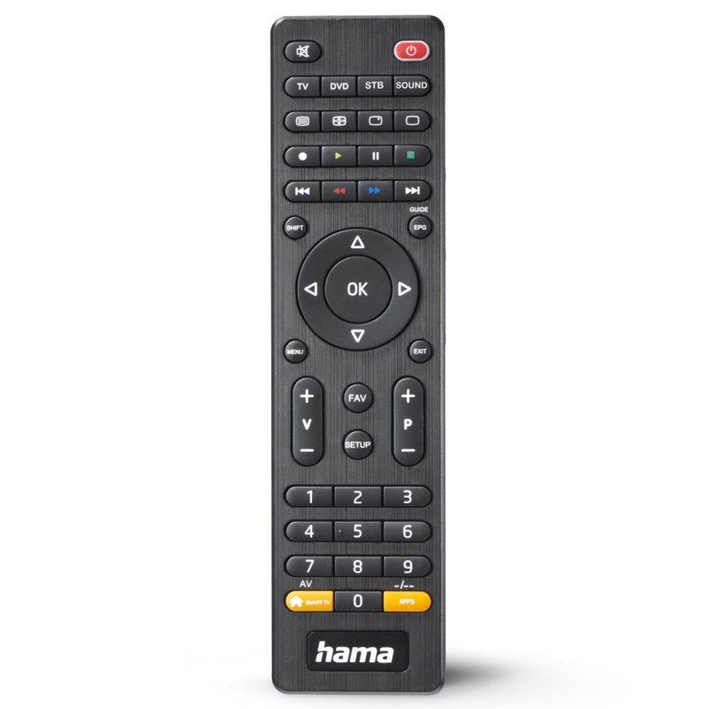 Hama Télécommande universelle 4-en-1 - Noir