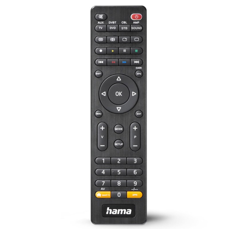Hama Télécommande universelle 8-en-1 - Noir