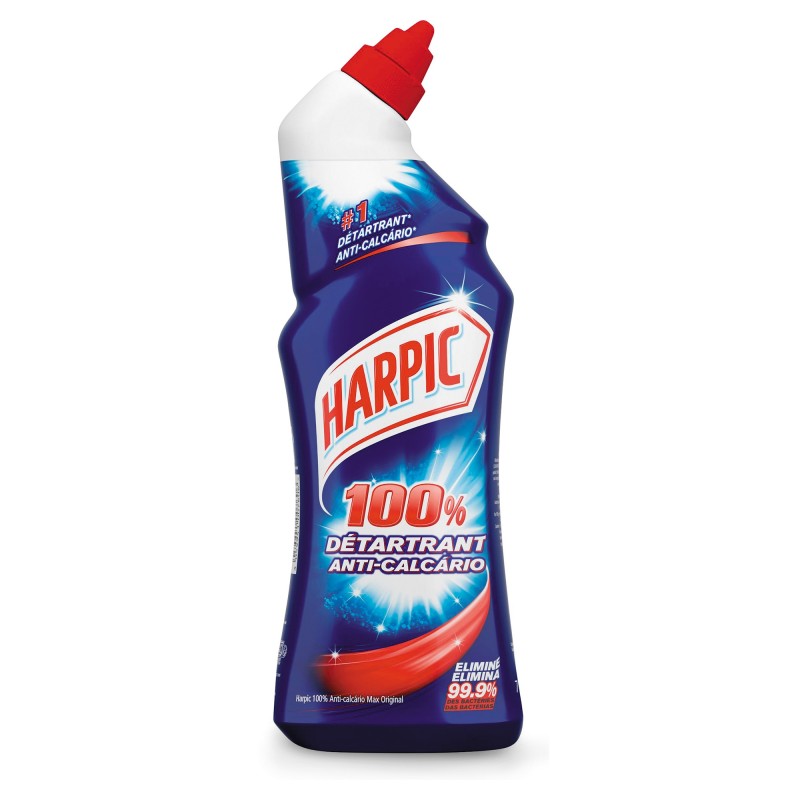 Harpic Gel WC 100 % Détartrant - Flacon de  750 ml
