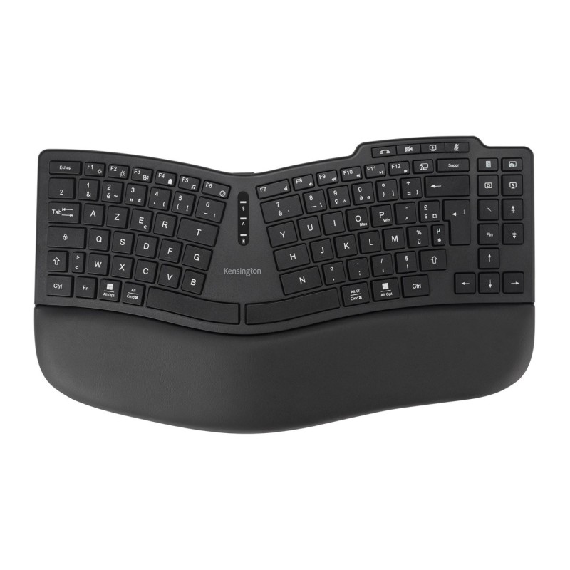 Kensington Pro Fit® Ergo KB675 EQ Clavier compact rechargeable - Noir