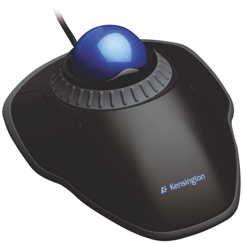Kensington Souris filaire Trackball Orbit molette Scroll Ring - Noir