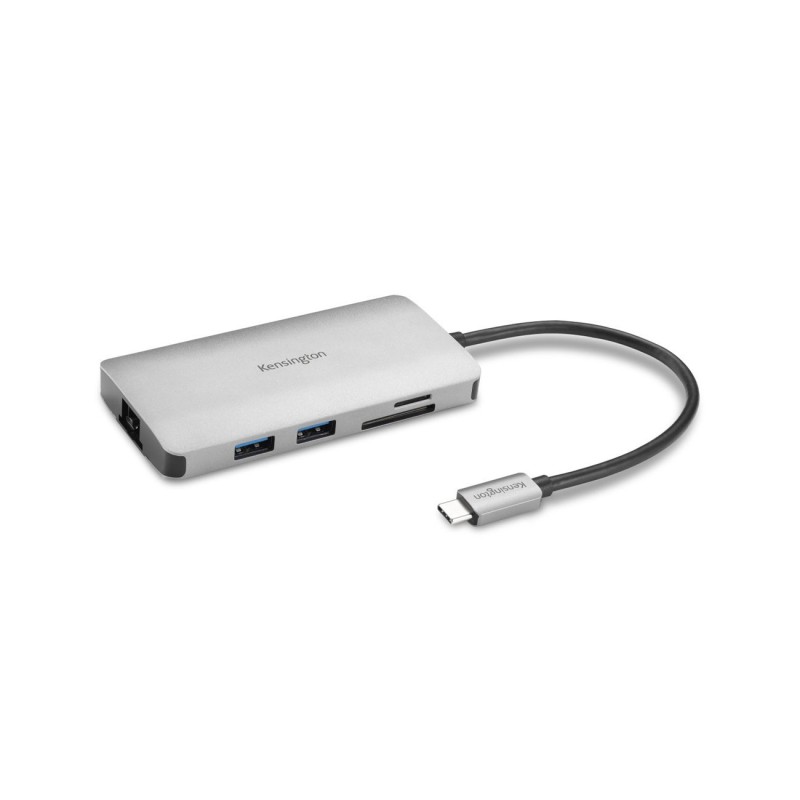 Kensington Station d'accueil UH1400P USB-C 8 en 1 - Hub Noir