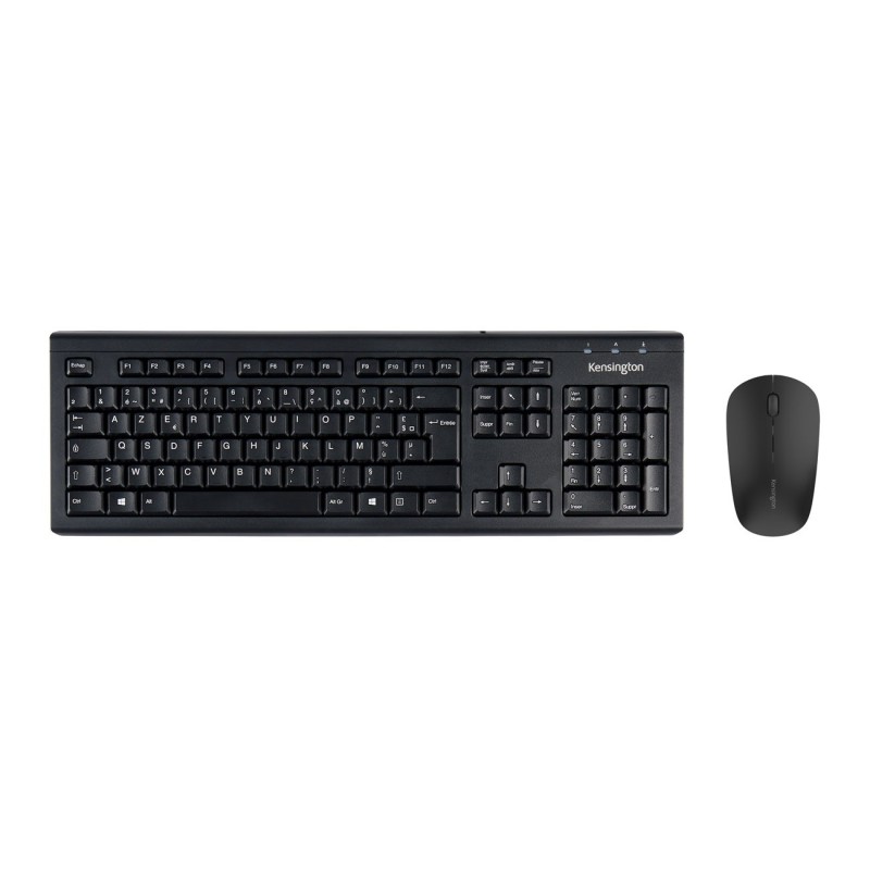 Kensington clavier et souris sans fil KM150 EQ avec dongle USB 2,4 GHZ - Noir