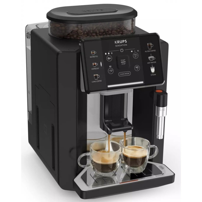 Krups Machine à café Sensation Expresso pour grains - Noir