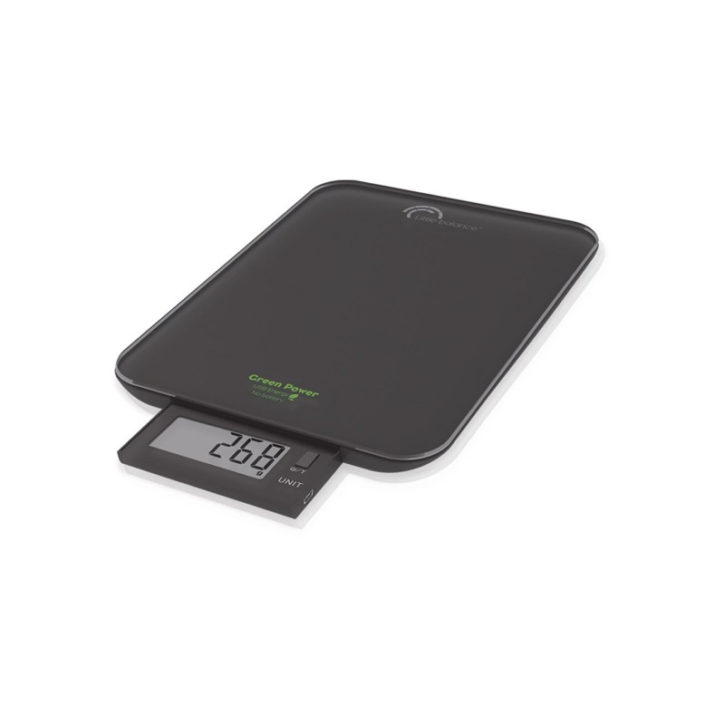 Little Balance Pèse-colis USB-R Slide recharge USB - 10 kg - Noir
