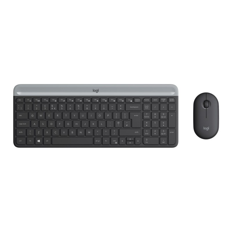 Logitech Ensemble clavier-souris sans fil MK470 - Noir