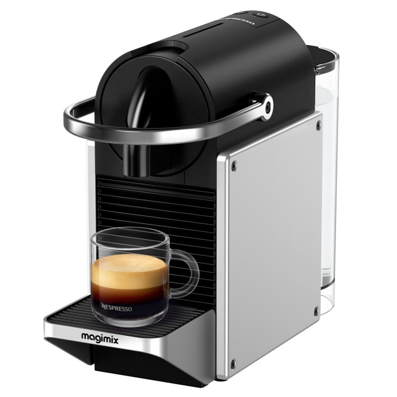 Magimix Machine à café à capsules Nespresso Pixie M113 - Gris métal