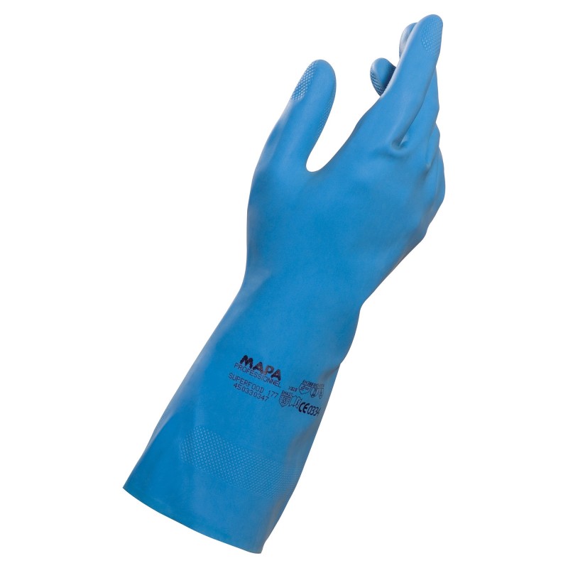 Mapa Gants de ménage Vital 177 - Bleu - Taille 9