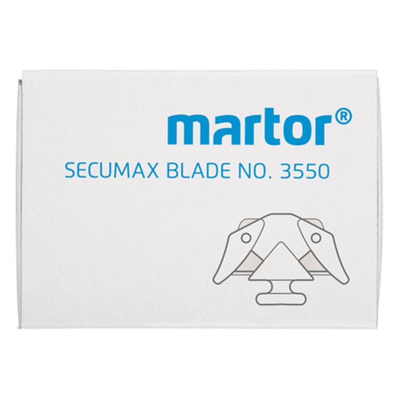 Martor Boîte de lames Secumax N° 3550 38,9 x 25,85 mm - Boîte de 10