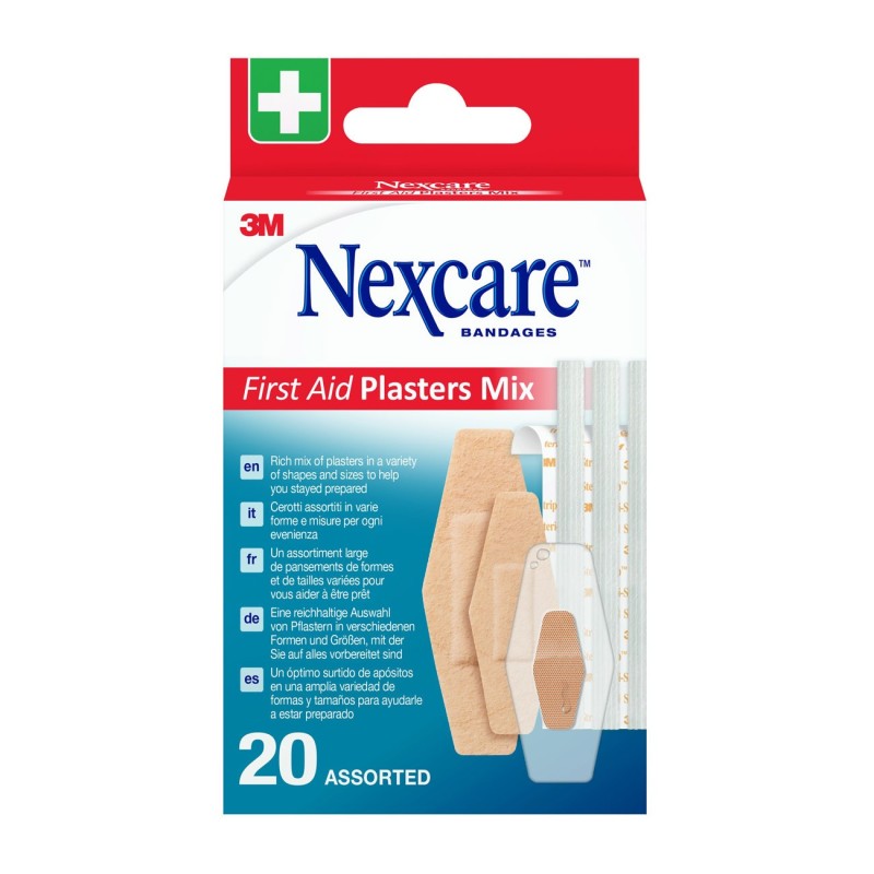 Nexcare Pansements premiers soins - Boîte de 20