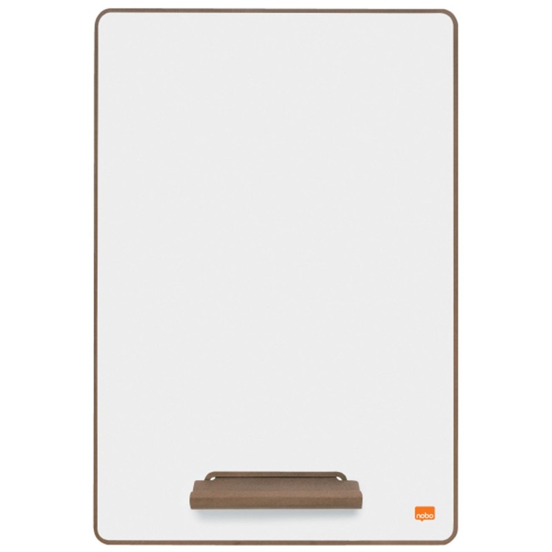 Nobo Mini tableau blanc A4 - 29,7 x 21 cm - Transportable - Double face - Blanc