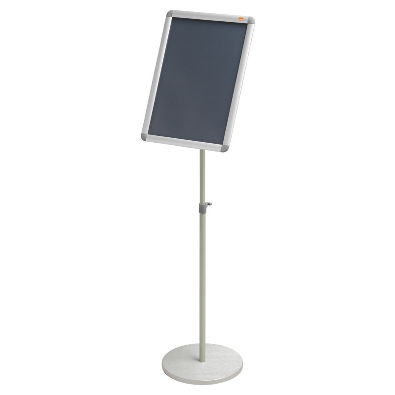 Nobo Premium Plus Présentoir avec cadre clipsable pied réglable en hauteur - Format A3