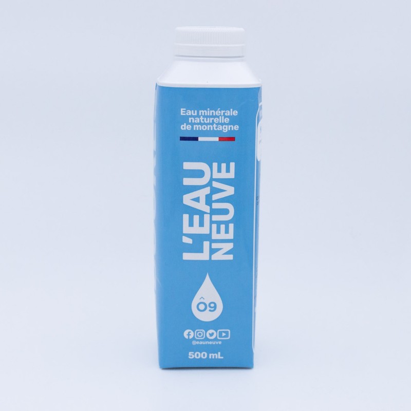 O Neuve Eau minérale naturelle - Lot 12 briques de 50 cl