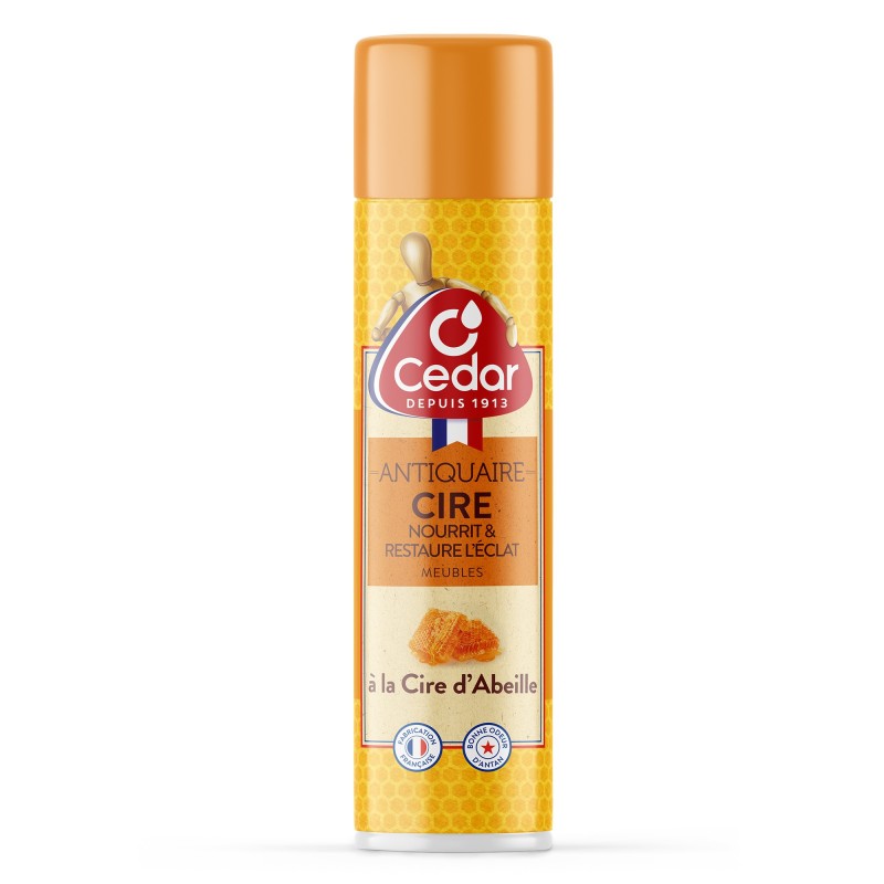 O'Cedar Cire Antiquitaire pour bois - Aérosol 300 ml