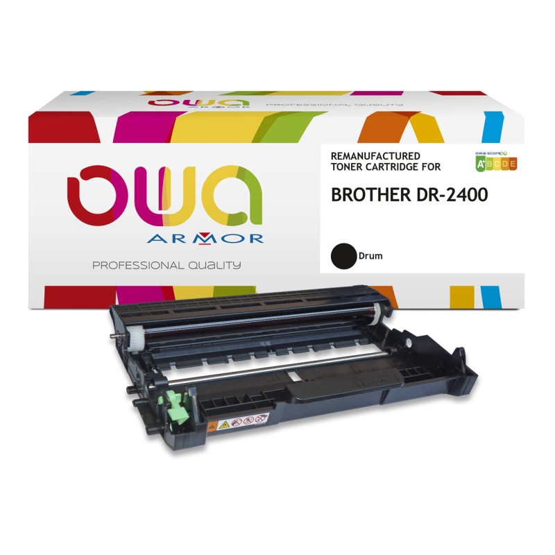 OWA Tambour compatible BROTHER DCP-L2512, HL-L 2372, MFC-L-2712, MFC-L2732 - K18586OW - Noir