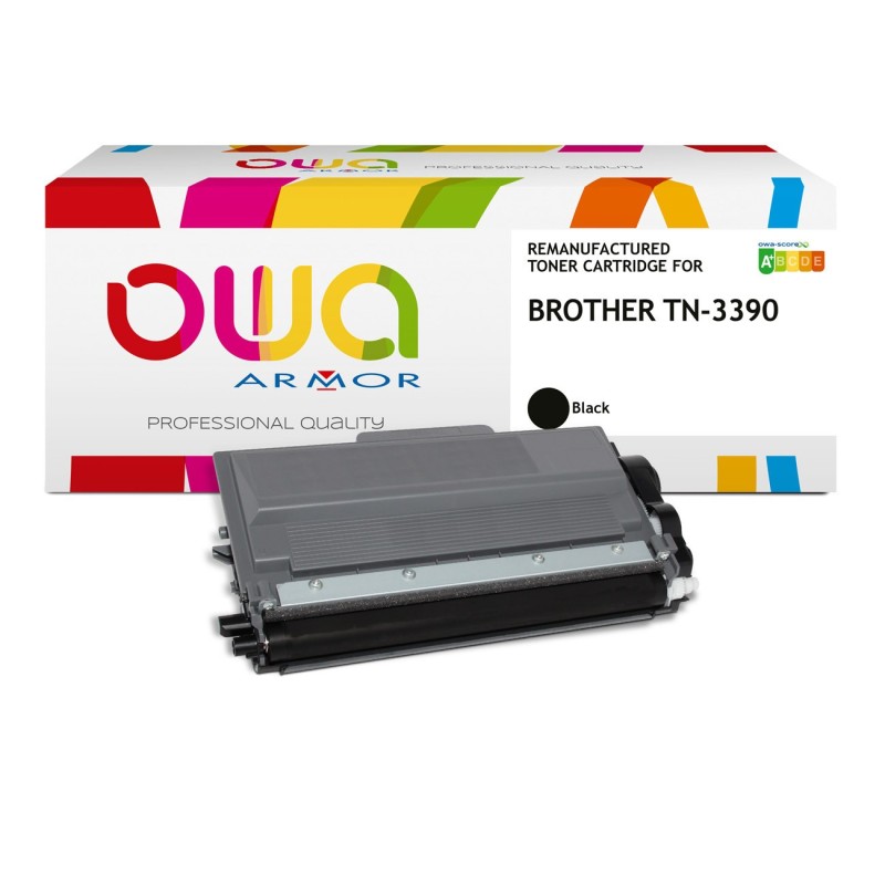 OWA Toner compatible BROTHER TN3390 - K15546OW - Noir