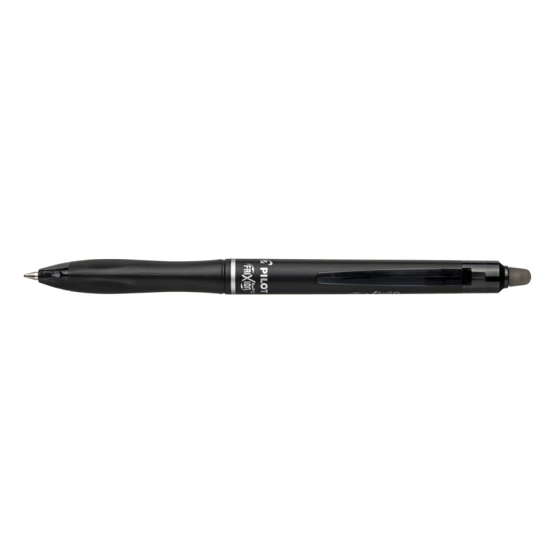 Pilot FriXion Ball Plus Begreen - Stylo roller encre gel effaçable et rechargeable - Pointe moyenne - Noir