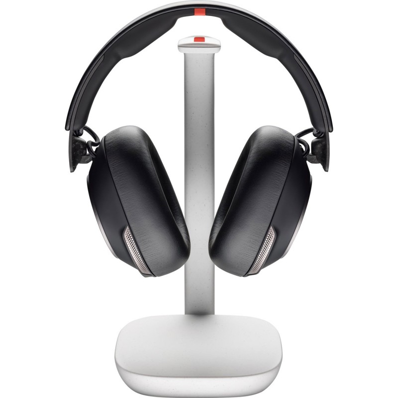 Poly Voyager Surround 85 Casque sans fil Bluetooth + Dongle USB-A et USB-C + Station de charge
