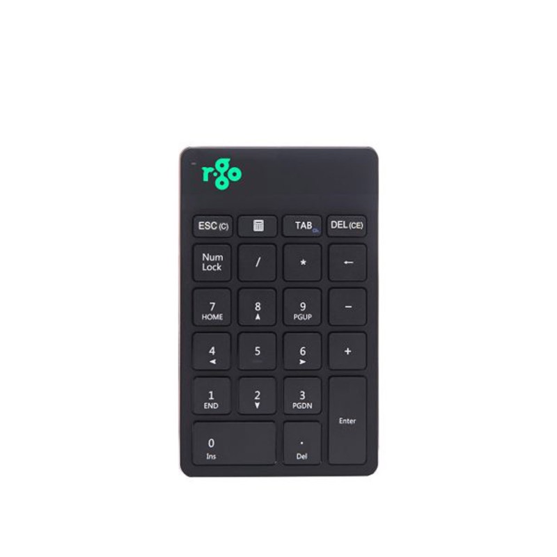 R-Go Pavé numérique sans fil Numpad Break - Noir