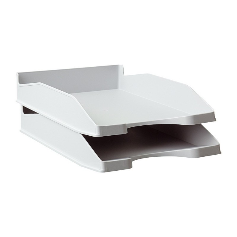 RAJA Bac à courrier recyclé - Gris