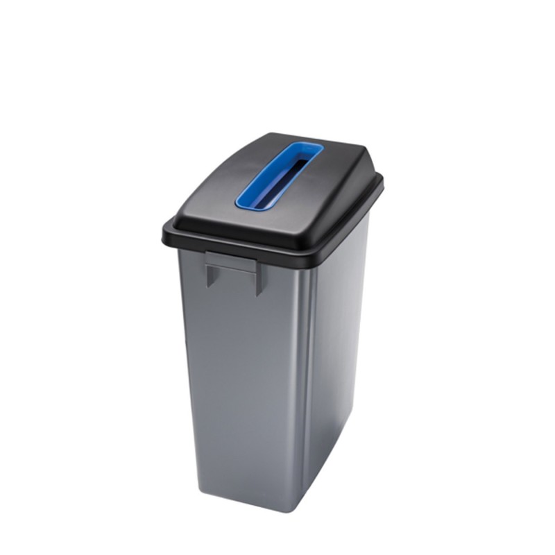 RAJA Couvercle pour poubelle de tri 60 L - Bleu