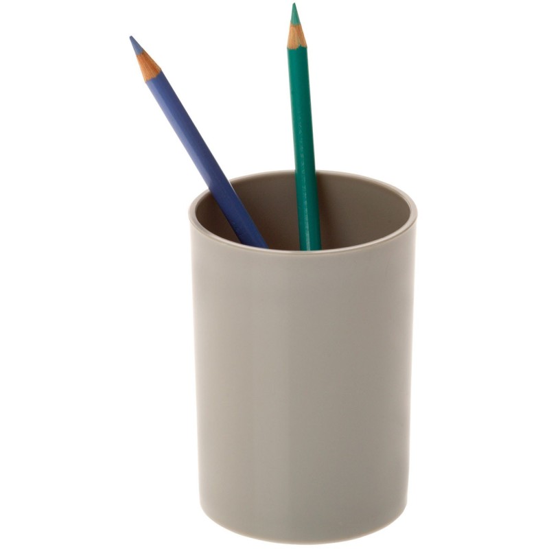 RAJA Pot à crayons recyclé - Gris