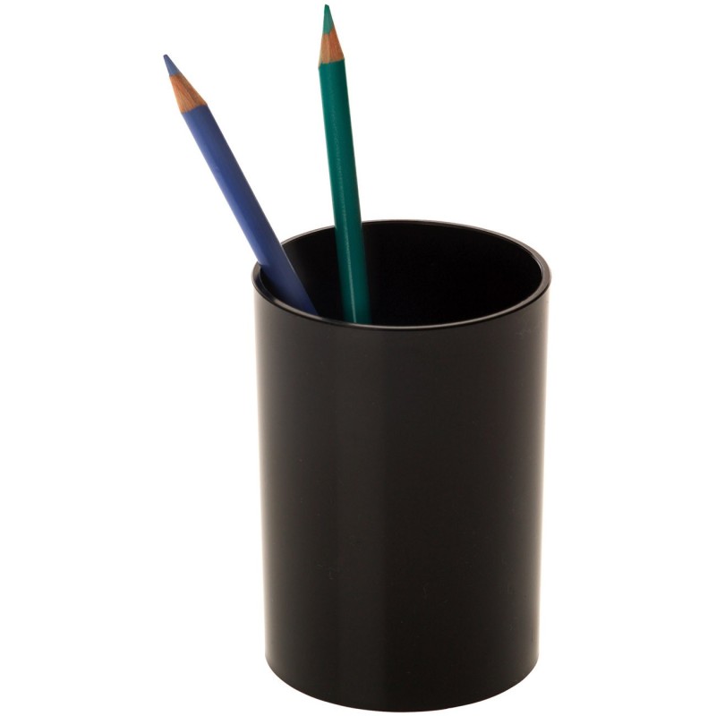RAJA Pot à crayons recyclé - Noir